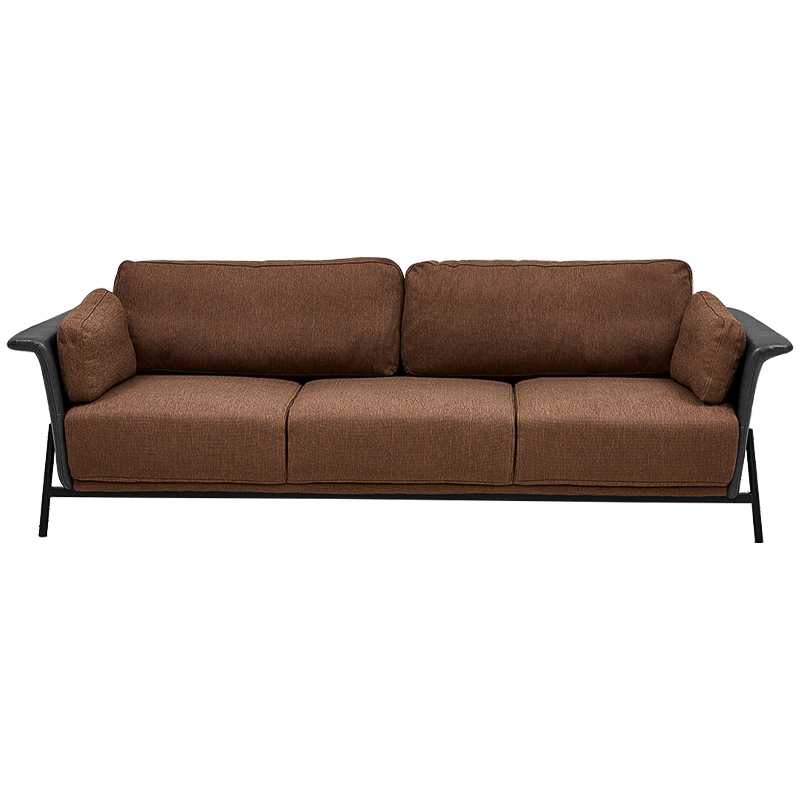 Диван Eanraig Sofa Коричневый Серый Черный Диван Eanraig Sofa Коричневый Серый Черный в Волгограде | Loft Concept