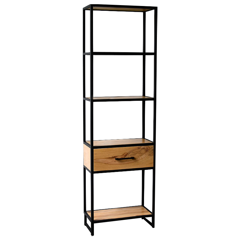 Стеллаж Elif Industrial Metal Rust Rack Коричневый Черный Стеллаж Elif Industrial Metal Rust Rack Коричневый Черный в Волгограде | Loft Concept
