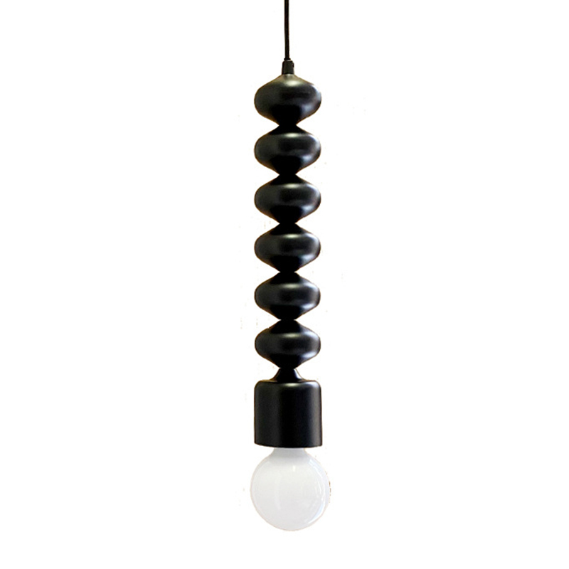 Подвесной светильник металлический черный Spherical Beads Black Черный Подвесной светильник металлический черный Spherical Beads Black Черный в Волгограде | Loft Concept