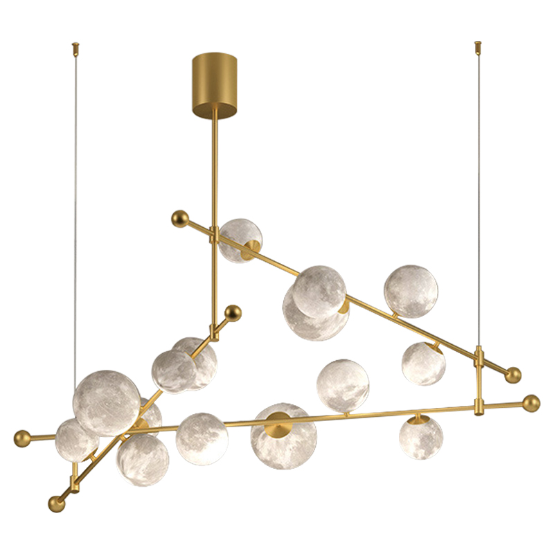 Светильник Tech Lighting Modern Rail Geometric Linear Suspension 15 Gold Белый Золотой Светильник Tech Lighting Modern Rail Geometric Linear Suspension 15 Gold Белый Золотой в Волгограде | Loft Concept