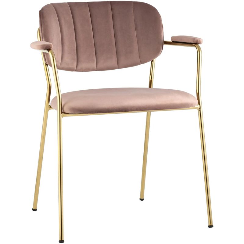 Стул Singer Chair Золотой Металл Пыльная Роза Розовый пастельный Золотой Стул Singer Chair Золотой Металл Пыльная Роза Розовый пастельный Золотой в Волгограде | Loft Concept