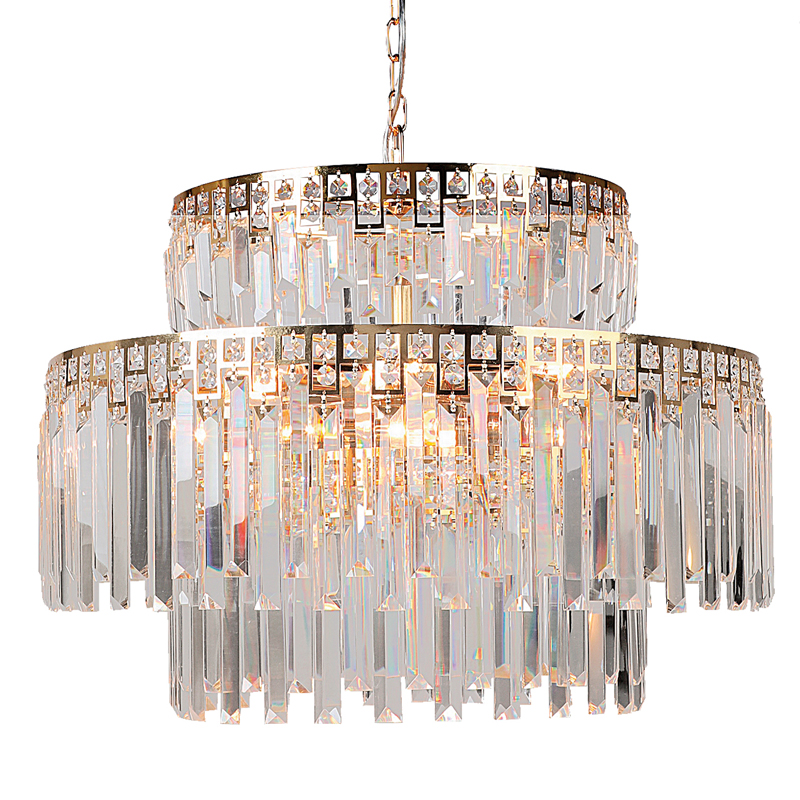 Люстра Mireil Chandelier 61 Глянцевое золото Прозрачный Люстра Mireil Chandelier 61 Глянцевое золото Прозрачный в Волгограде | Loft Concept