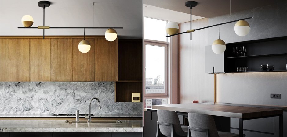 Люстра Balls white & brass 3 Люстра Balls white & brass 3 - Loft-Concept в Волгограде