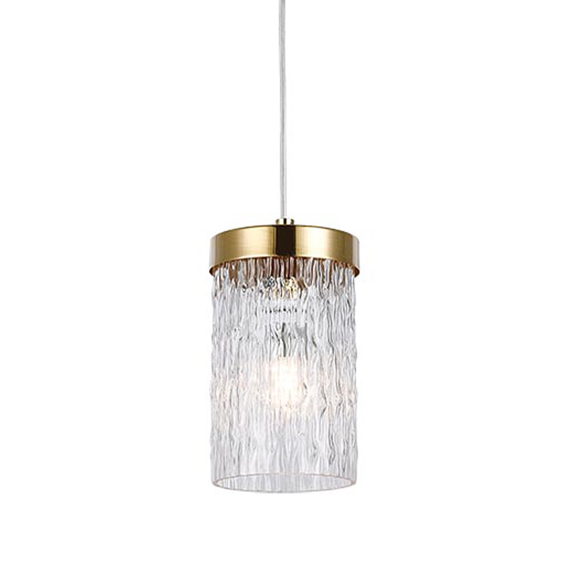 Подвесной светильник Estebe Gold Glass Hanging Lamp Золотой Прозрачный Подвесной светильник Estebe Gold Glass Hanging Lamp Золотой Прозрачный в Волгограде | Loft Concept