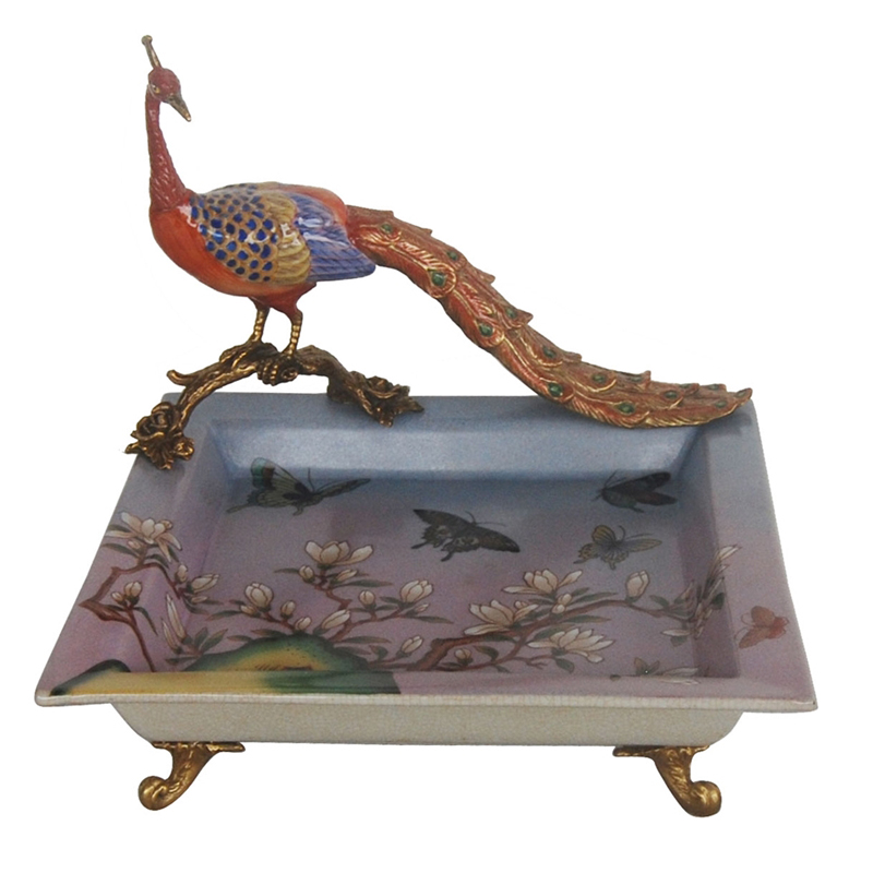 Блюдо Red Peacock Бронза Мульти Блюдо Red Peacock Бронза Мульти в Волгограде | Loft Concept