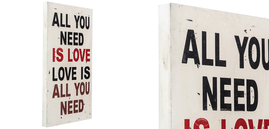 Постер All you need is love Постер All you need is love - Loft-Concept в Волгограде