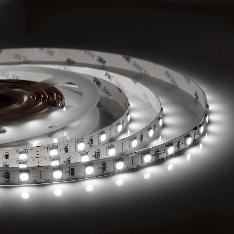 Светодиодная лента 14,4W/m 60Led/m 5050SMD дневной белый Белый Светодиодная лента 14,4W/m 60Led/m 5050SMD дневной белый Белый в Волгограде | Loft Concept