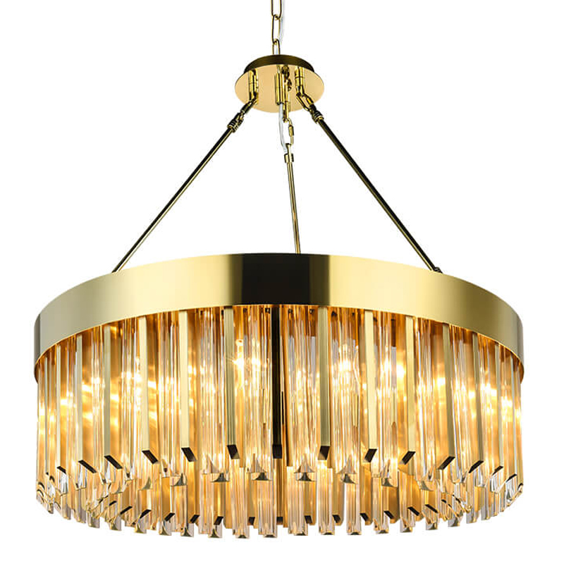 Люстра Zacaria Chandelier 80 Золотой Прозрачный (Transparent) Люстра Zacaria Chandelier 80 Золотой Прозрачный (Transparent) в Волгограде | Loft Concept