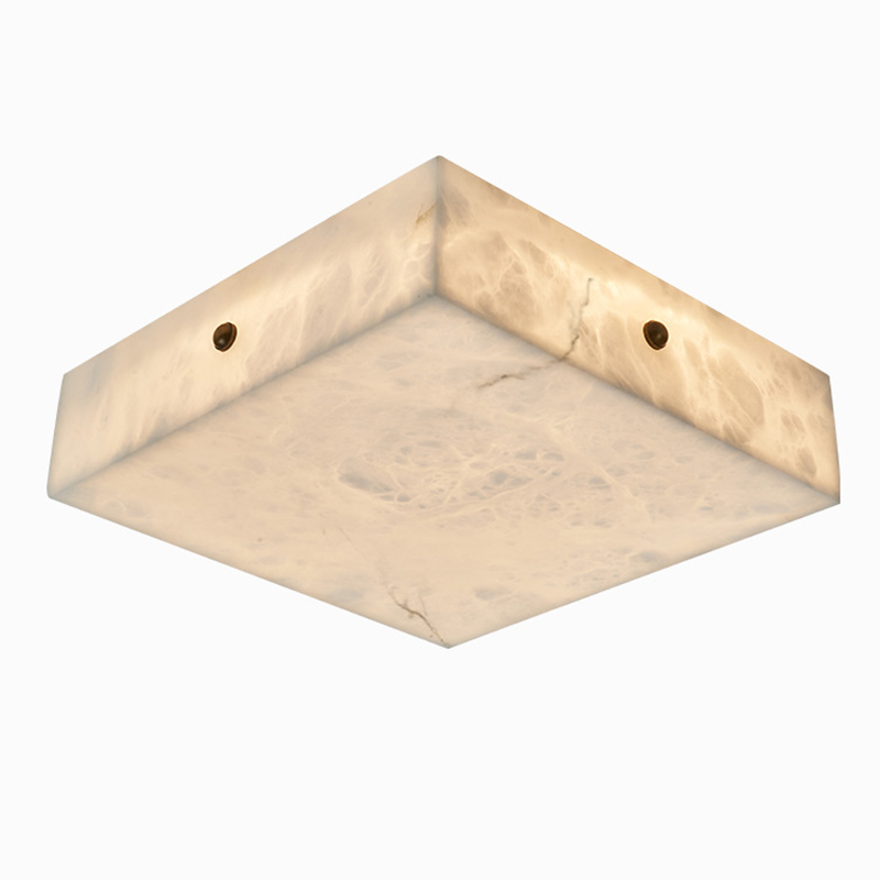 Накладной Потолочный светильник из натурального мрамора Marble cube Накладной Потолочный светильник из натурального мрамора Marble cube в Волгограде | Loft Concept