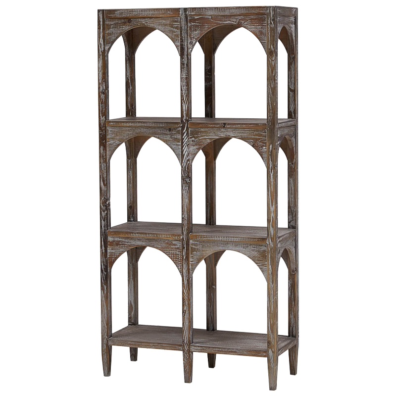 Стеллаж Rehan Wood Rack Коричневый Коричневый винтаж Стеллаж Rehan Wood Rack Коричневый Коричневый винтаж в Волгограде | Loft Concept