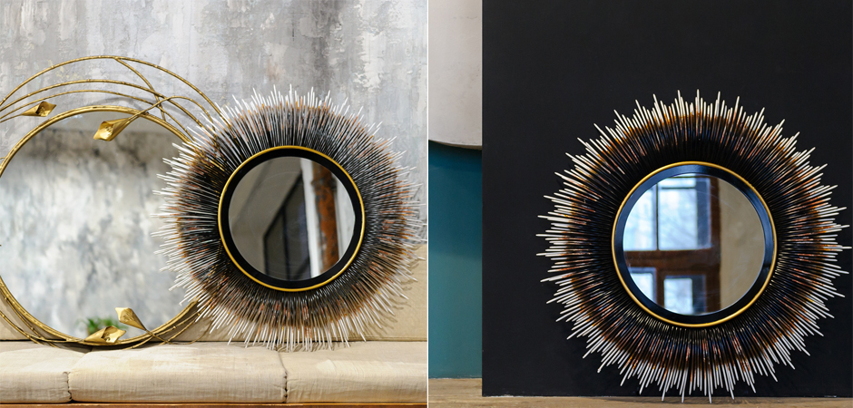 Зеркало Black Sun Mirror Зеркало Black Sun Mirror - Loft-Concept в Волгограде