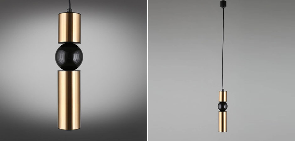 Подвесной светильник Lee Broom Fulcrum Черный и Золото Подвесной светильник Lee Broom Fulcrum Черный и Золото - Loft-Concept в Волгограде