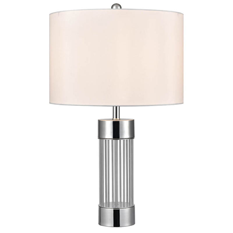 Настольная лампа с Абажуром Серебро MANTRA Table Lamp Белый Хром Настольная лампа с Абажуром Серебро MANTRA Table Lamp Белый Хром в Волгограде | Loft Concept