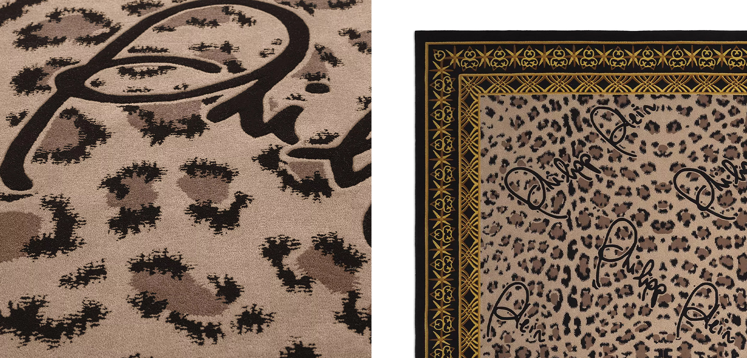 Ковер Philipp Plein Carpet Jungle 300 x 400 cm Коричневый - фото №1