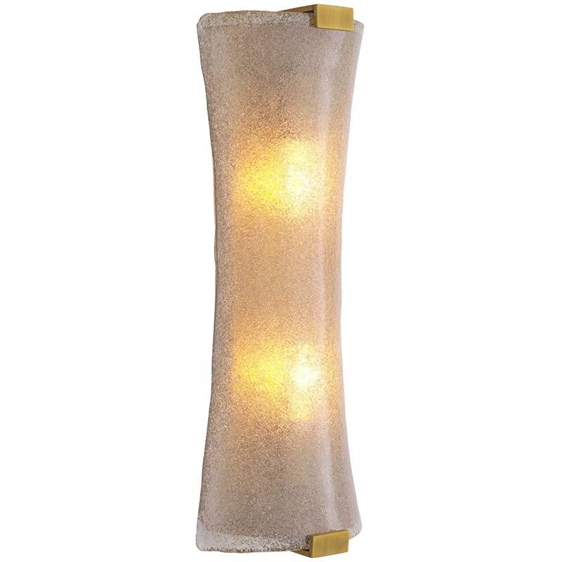 Бра Eichholtz Wall Lamp Bern Латунь Прозрачный Стекло Смок Бра Eichholtz Wall Lamp Bern Латунь Прозрачный Стекло Смок в Волгограде | Loft Concept