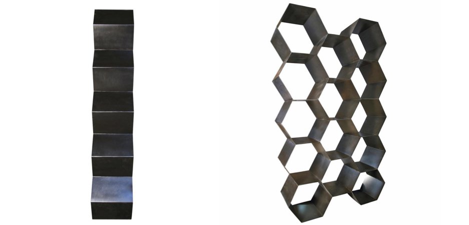 Стеллаж Industrial Loft Metal Honeycomb Стеллаж Industrial Loft Metal Honeycomb - Loft-Concept в Волгограде