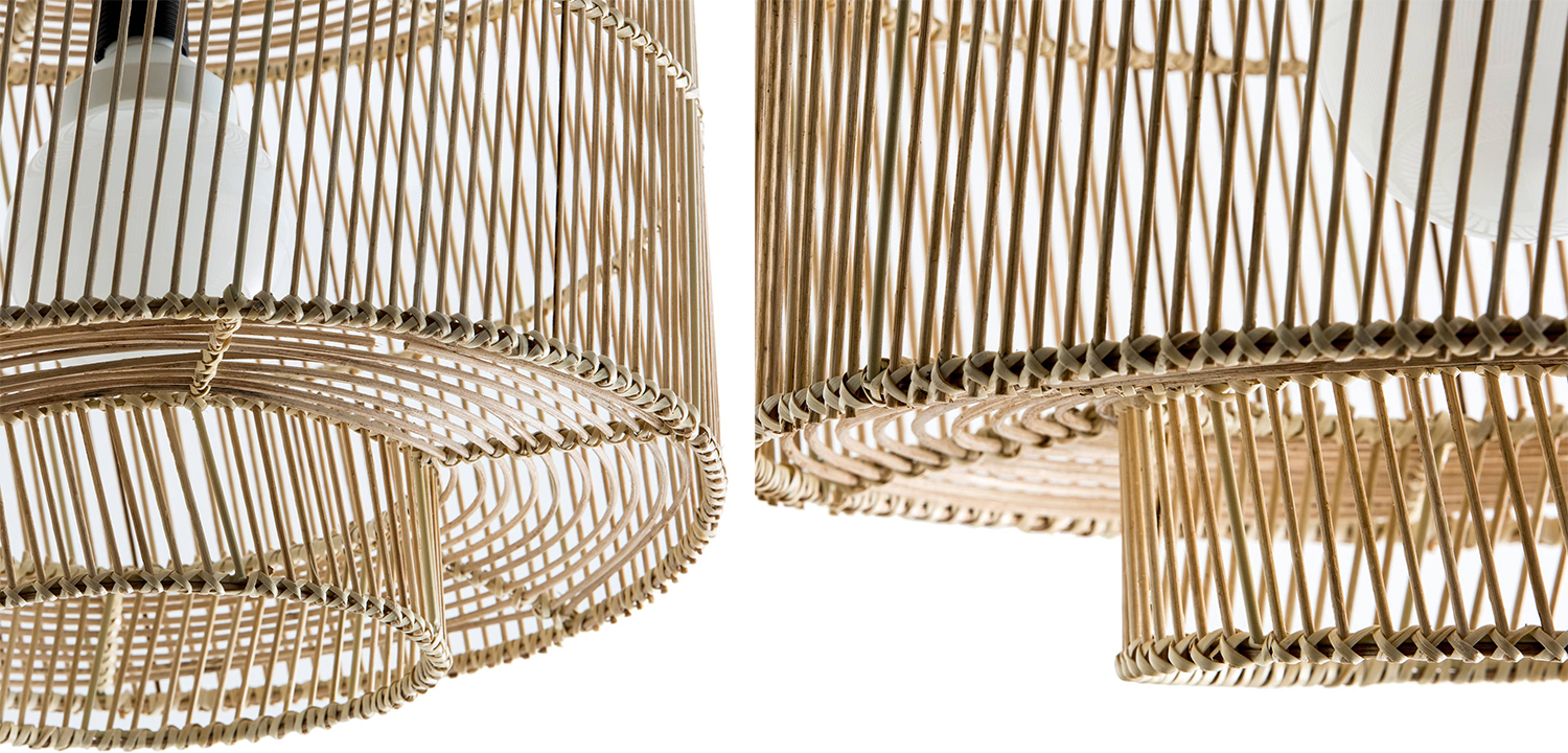 Подвесной светильник Larsen Wicker Bamboo - фото