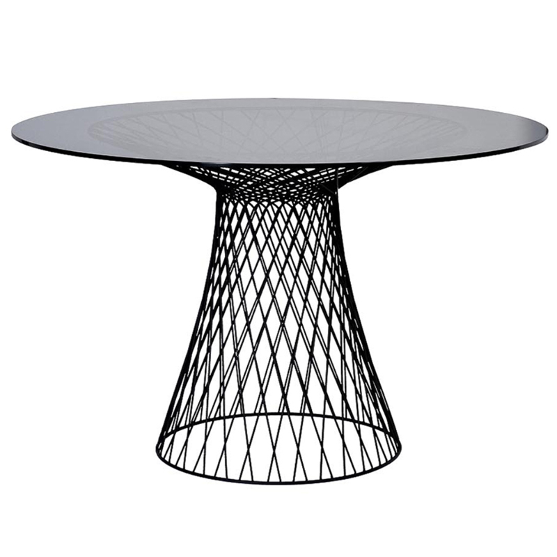 Обеденный стол Black Mesh Черный Обеденный стол Black Mesh Черный в Волгограде | Loft Concept
