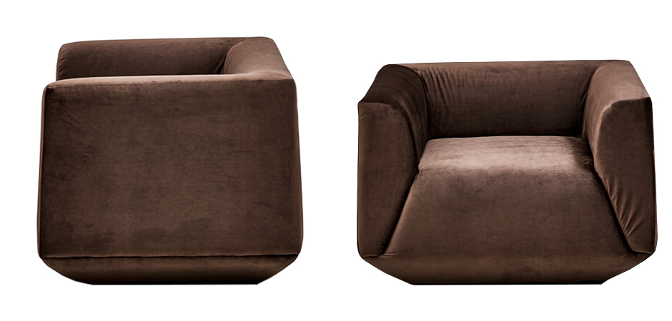 Armchair Cube Brown Большое Кресло Куб Armchair Cube Brown Большое Кресло Куб - Loft-Concept в Волгограде