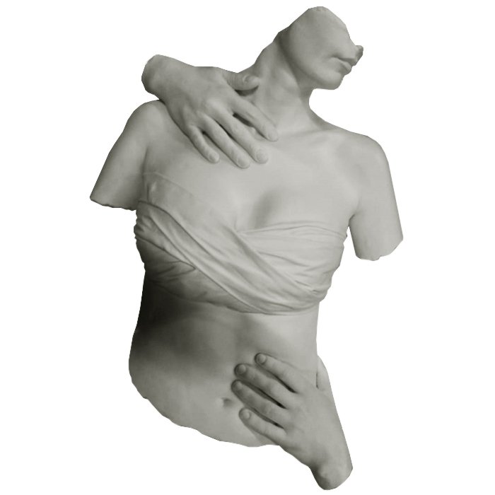 Бра Sculpture Female Torso Wall lamp Золотой Белый Бра Sculpture Female Torso Wall lamp Золотой Белый в Волгограде | Loft Concept