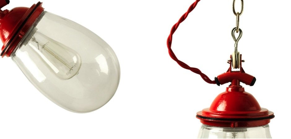 Подвесной светильник Glass Drop Retro Color Light Подвесной светильник Glass Drop Retro Color Light - Loft-Concept в Волгограде