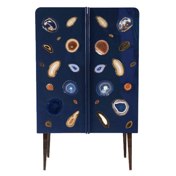 Patrick Naggar Gem Cabinet шкаф украшенный агатами Коричневый Шоколад (Chocolate) Patrick Naggar Gem Cabinet шкаф украшенный агатами Коричневый Шоколад (Chocolate) в Волгограде | Loft Concept