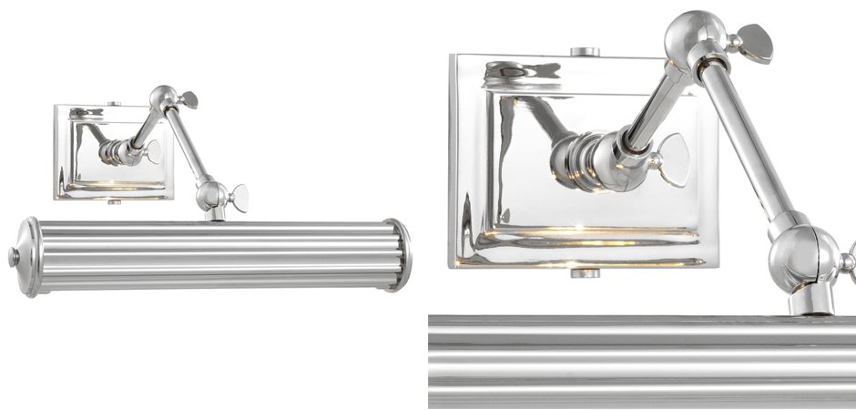 Бра Eichholtz Wall Lamp Luca S Nickel Бра Eichholtz Wall Lamp Luca S Nickel - Loft-Concept в Волгограде