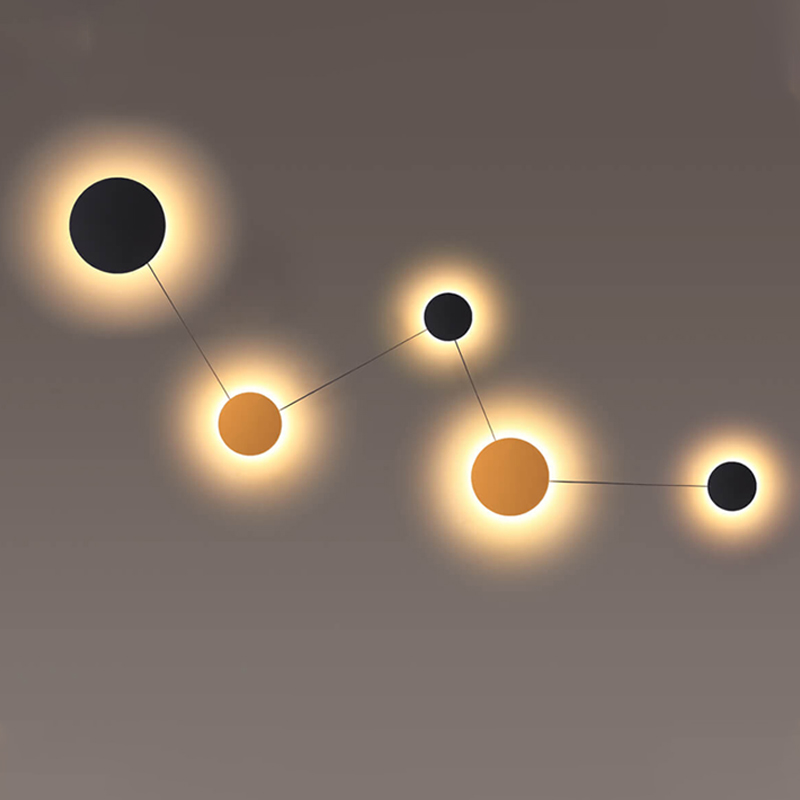 Бра Star System Sconce Черный Золотой Бра Star System Sconce Черный Золотой в Волгограде | Loft Concept
