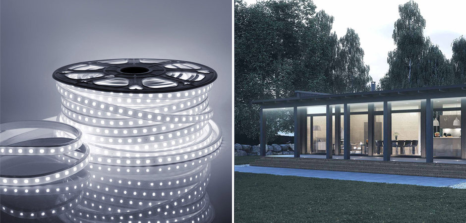 Комплект светодиодной ленты 6W/m 60LED/m 2835SMD холодный белый 5М Комплект светодиодной ленты 6W/m 60LED/m 2835SMD холодный белый 5М - Loft-Concept в Волгограде
