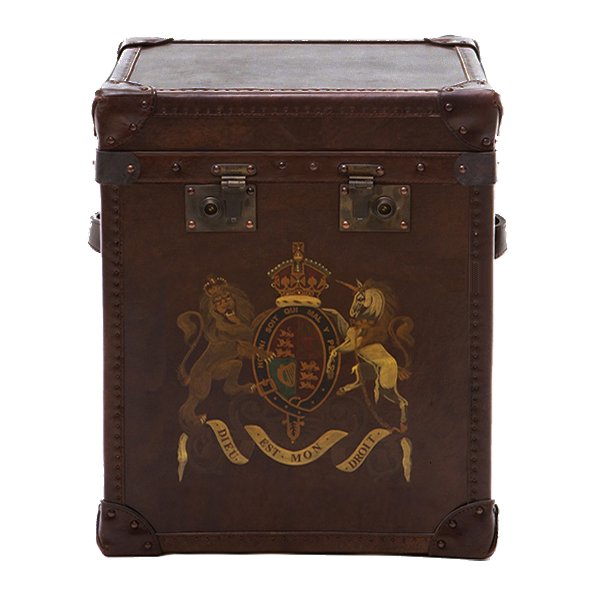 Сундук chest Royal Arms of England Коричневый Сундук chest Royal Arms of England Коричневый в Волгограде | Loft Concept