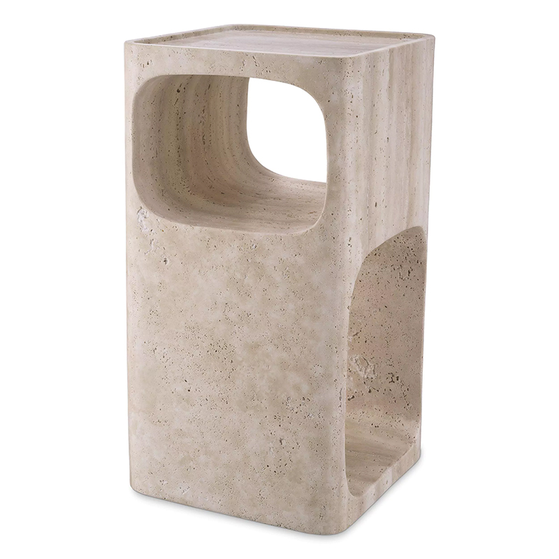 Приставной стол Eichholtz Side Table Adler Travertine Песочный Приставной стол Eichholtz Side Table Adler Travertine Песочный в Волгограде | Loft Concept