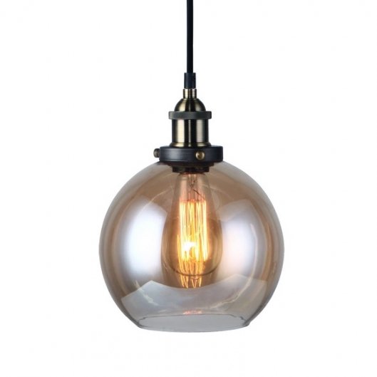 Подвесной светильник Amber Glass Cafe Pendant Янтарь (Amber) Подвесной светильник Amber Glass Cafe Pendant Янтарь (Amber) в Волгограде | Loft Concept