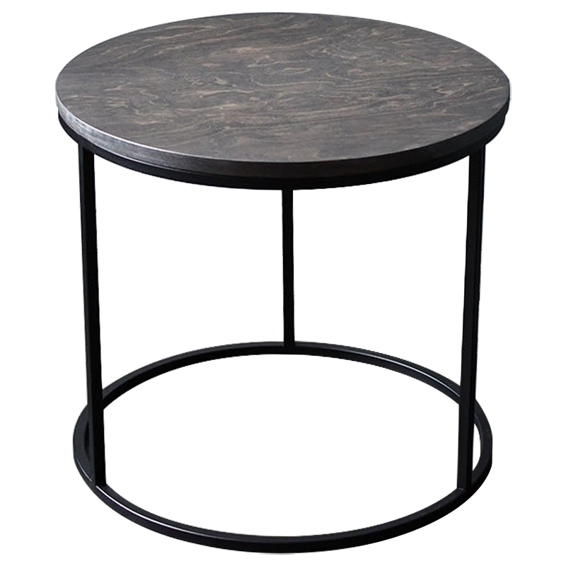 Кофейный стол Reyes Industrial Metal Rust Coffee Table Коричневый Черный Кофейный стол Reyes Industrial Metal Rust Coffee Table Коричневый Черный в Волгограде | Loft Concept