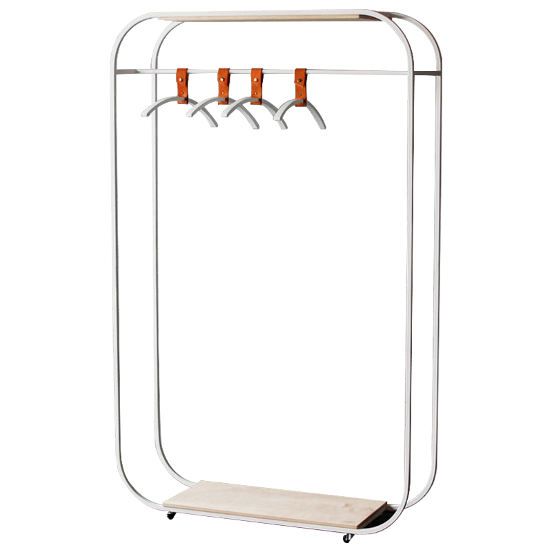 Рейл Austen Industrial Metal Rust Clothes Rail Древесина Белый Рейл Austen Industrial Metal Rust Clothes Rail Древесина Белый в Волгограде | Loft Concept