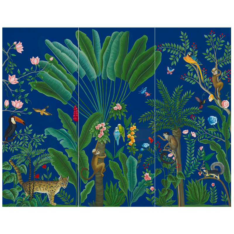 Панно Jungle Animals Мульти в Волгограде | Loft Concept 
