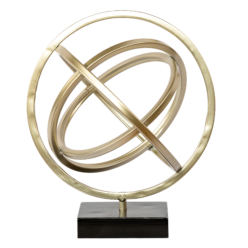 Статуэтка Sphere Sundial silver Черный Серебряный Статуэтка Sphere Sundial silver Черный Серебряный в Волгограде | Loft Concept
