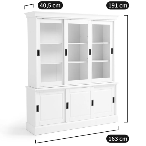 Витрина из массива сосны Cobbett White Wood Showcase в Волгограде