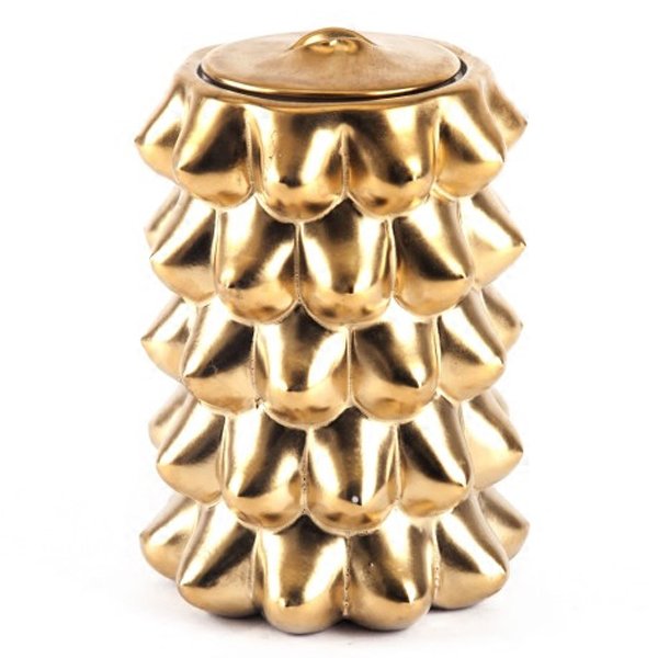 Ваза Jonathan Adler GEORGIA VASE gold Золотой Ваза Jonathan Adler GEORGIA VASE gold Золотой в Волгограде | Loft Concept