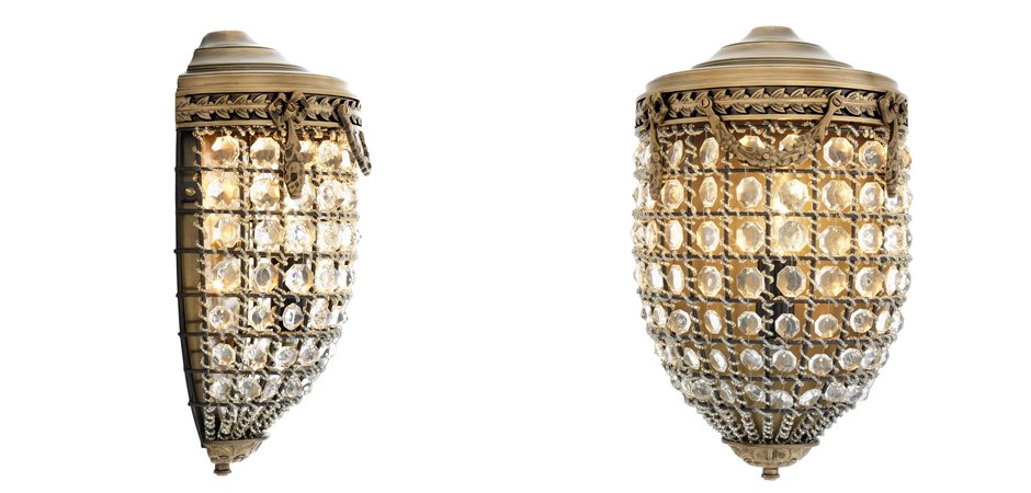 Бра Eichholtz Wall Lamp Emperor Brass - Loft-Concept в Волгограде