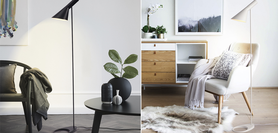 Торшер AJ Floor Lamp Black Торшер AJ Floor Lamp Black - Loft-Concept в Волгограде