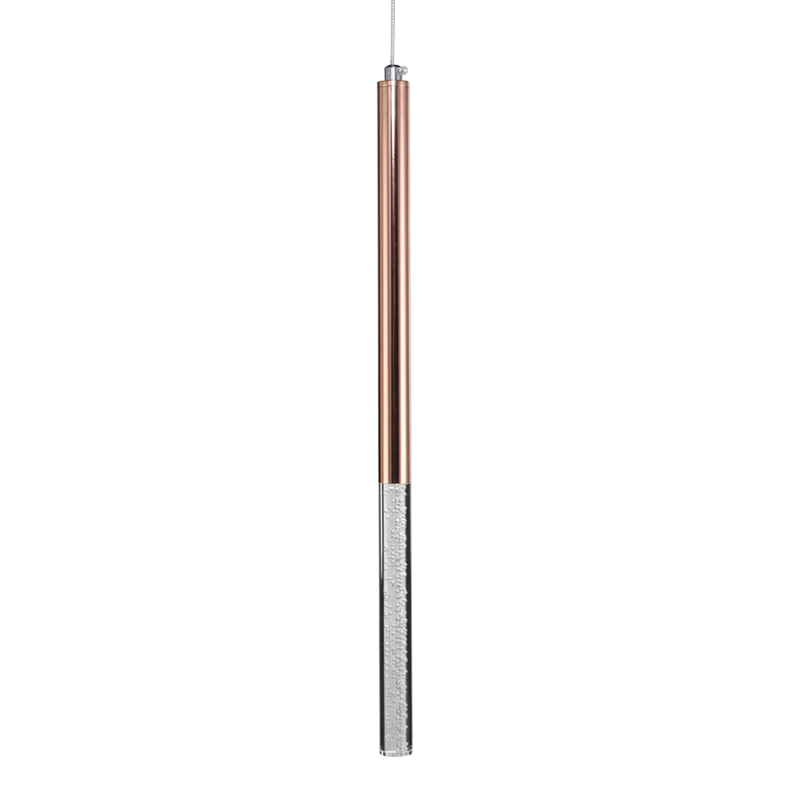 Подвесной светильник Trumpet tube boiling pink gold Розовое золото Прозрачный Подвесной светильник Trumpet tube boiling pink gold Розовое золото Прозрачный в Волгограде | Loft Concept