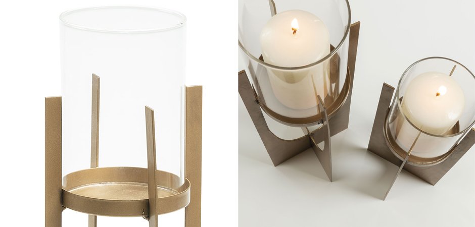 Комплект из 2-х подсвечников Coasters Комплект из 2-х подсвечников Coasters - Loft-Concept в Волгограде
