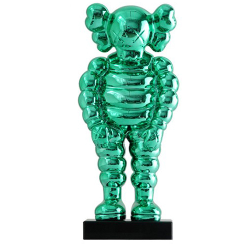 Статуэтка KAWS Bowed Down Green on stand Зеленый Статуэтка KAWS Bowed Down Green on stand Зеленый в Волгограде | Loft Concept