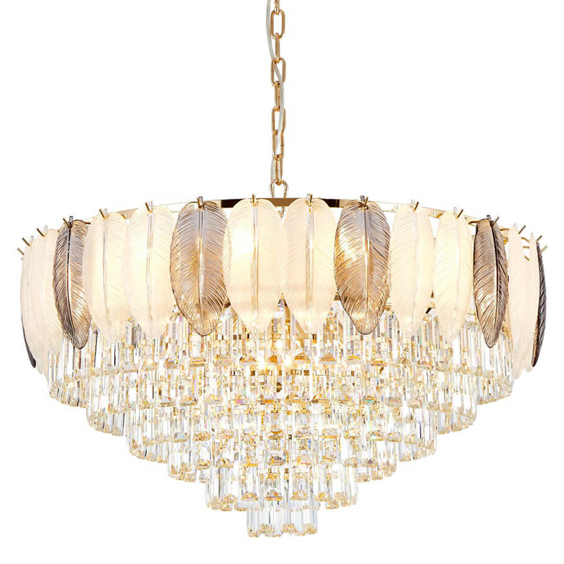 Люстра Crystal in Petals Chandelier 79 Глянцевое золото Люстра Crystal in Petals Chandelier 79 Глянцевое золото в Волгограде | Loft Concept