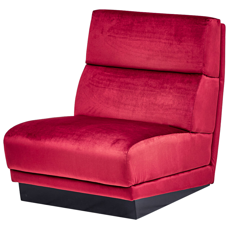 Кресло Berkeley Chair Crimson Малиновый (Crimson) Черный Кресло Berkeley Chair Crimson Малиновый (Crimson) Черный в Волгограде | Loft Concept