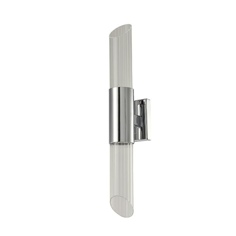 Бра Glass Rod Light chrome Хром Прозрачное Стекло Бра Glass Rod Light chrome Хром Прозрачное Стекло в Волгограде | Loft Concept