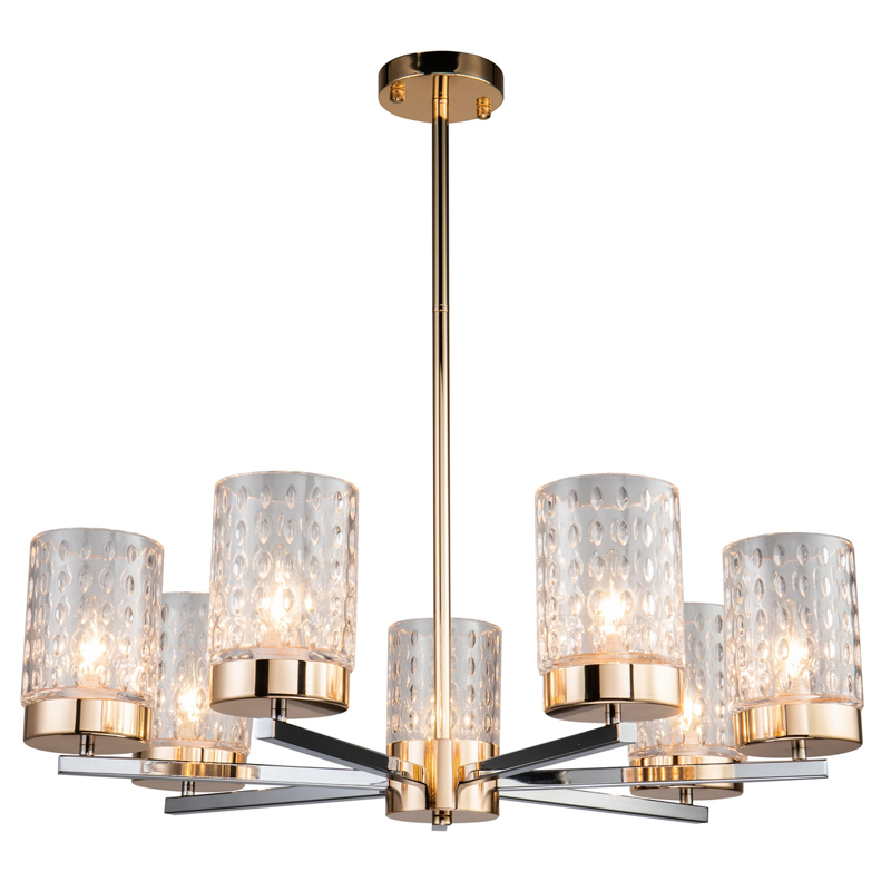 Люстра Didian Chandelier 80 Глянцевое золото Хром Прозрачный в Волгограде | Loft Concept 