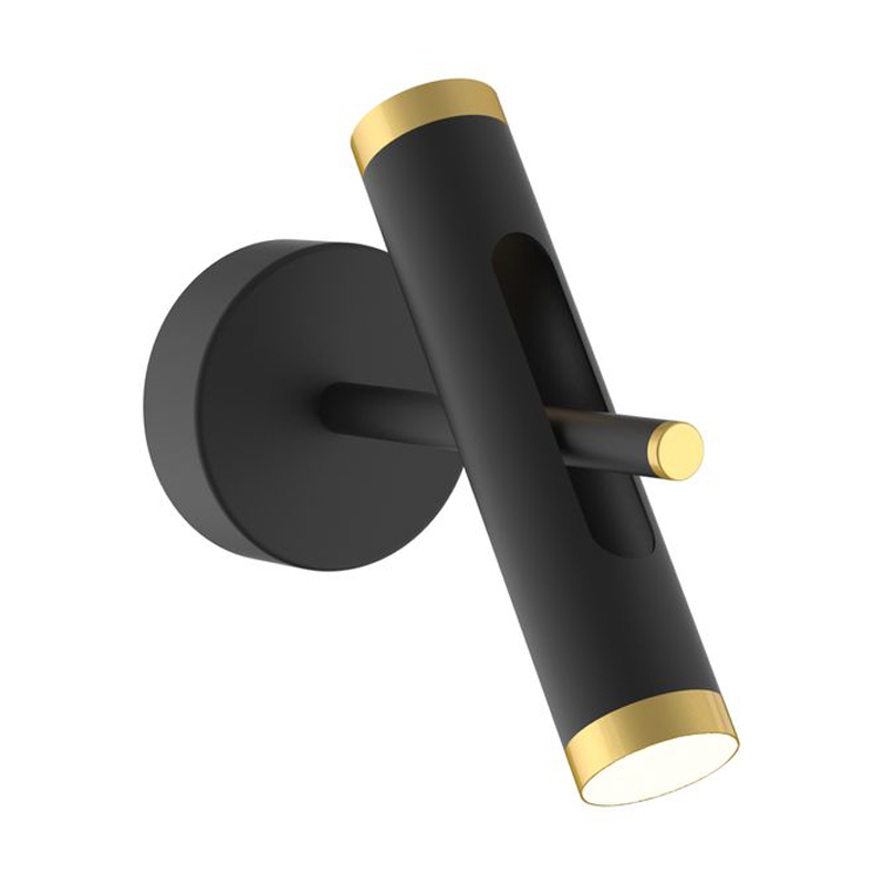 Бра Rainer Sconce black Черный Золотой Бра Rainer Sconce black Черный Золотой в Волгограде | Loft Concept
