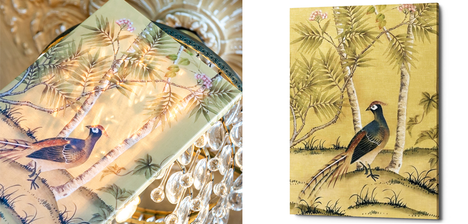 Постер Beige Chinoiserie Постер Beige Chinoiserie - Loft-Concept в Волгограде