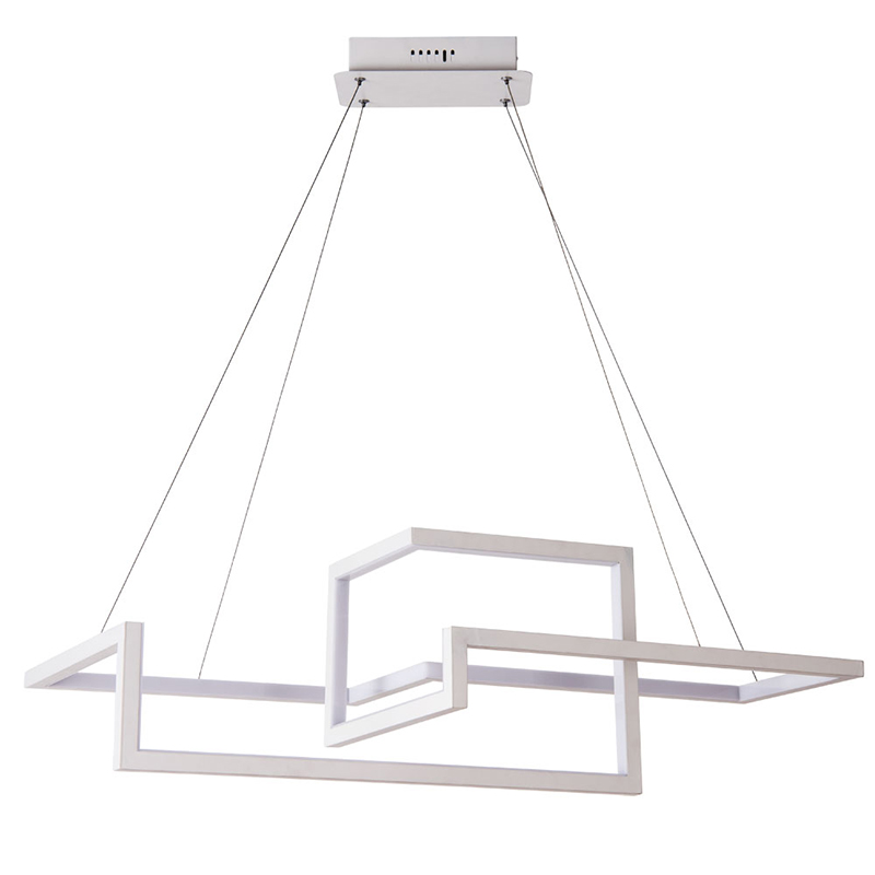 Люстра Esther Geometric White Chandelier II Белый Люстра Esther Geometric White Chandelier II Белый в Волгограде | Loft Concept